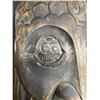 Image 6 : 12.5" Talll Carved West Coast Native Mask Lots of Detail with Faces Carved in the Eyes Etc.