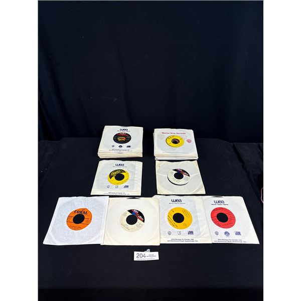 Large Lot of Vintage 45 Albums