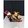 Image 2 : Santa and Friends On A Sleigh Still in Original Box