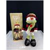 Image 1 : Decorative Snowman Figure in Original Box