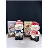 Image 1 : 2 Decorative Snowman Still In Box