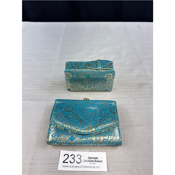 Vintage Cigarette Case and Coin Purse Made in Switzerland