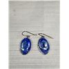 Image 4 : Vintage Lapis Lazuli Necklace and Earrings