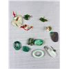 Image 3 : Miscellaneous Jade Bracelets, Pendants and Bits