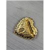 Image 2 : Vintage 1990s Signed YSL Yves St Laurent Heart Brooch - Made in France