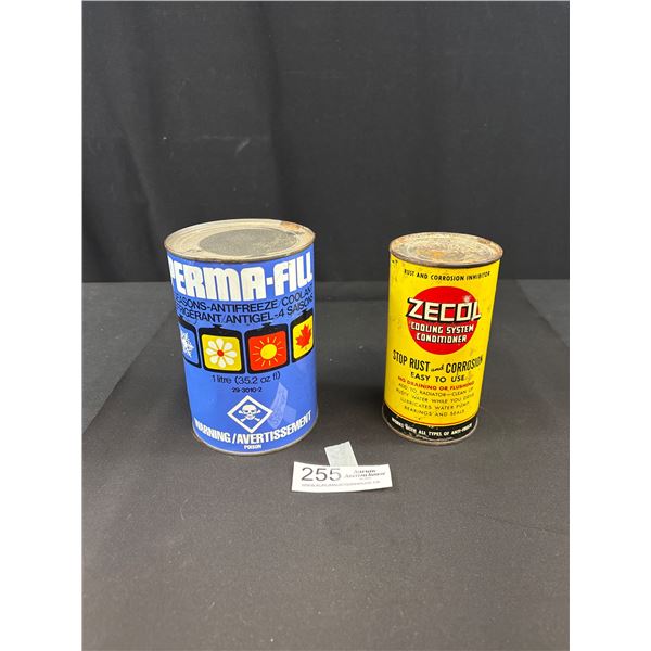 Full Perma-Fill Anti Freeze Tin + Zecol Cooling Conditioner Full Tin