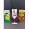 Image 1 : Lot of 3 Full Automotive Tins, Texaco, Outboard, Bardahl Engine Tune Up and Bars Leaks