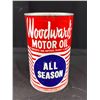 Image 2 : Full Woodwards All Season Motor Oil 1 Imperial Quart Tin