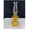 Image 3 : Nice Amber Colored Oil Lamp