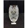 Image 1 : Very Nice 9.5" Tall Crystal Vase