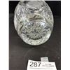 Image 3 : Very Nice 9.5" Tall Crystal Vase