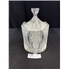 Image 1 : Very Nice Crystal Frosted Lidded Biscuit Jar