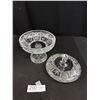 Image 5 : Very Nice Crystal Vase and Crystal Lidded Dish