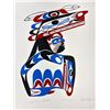 Image 3 : Nice 11" x 13" Numbered West Coast Native Print 114/240 Hin - Kiits Dancer Sigend 1996