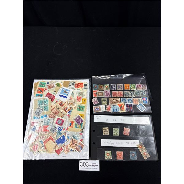 Lot of Vintage Postage Stamps From Switzerland, Nice Assortment