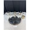 Image 1 : Nice Silver Plated Coffee and Tea Set w/ Tray