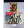 Image 1 : Lot of 3 1940s Dell Red Ryder Comics On Board In Bag