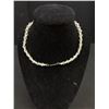 Image 3 : Vintage Crystal Beads Choker Necklace w/ Pair of Matching Earrings Set