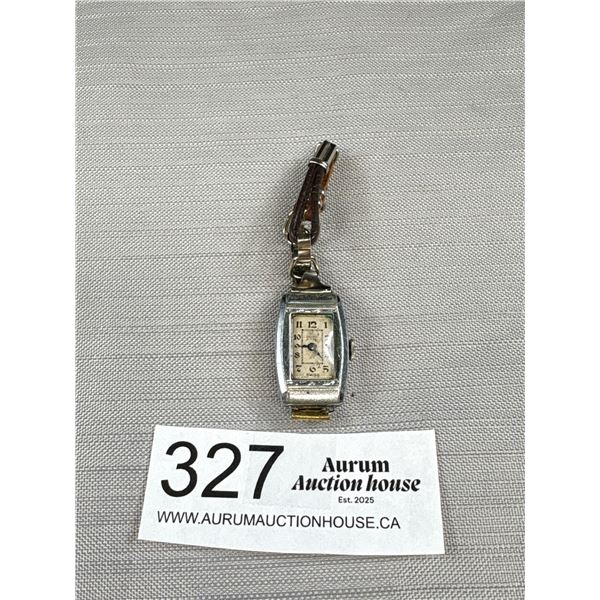 Antique Ladies Wrist Watch Bremen, Swiss Mechanical Manual Wind Up, Barely Working