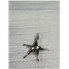Image 2 : Vintage Sterling Silver Sea Star Pendant Marked 925