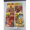 Image 1 : Lot of 4 1950s Classic Illustrated Comics On Board in Bag