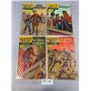 Image 1 : Lot of 4 1950s Classic Illustrated Comics On Board in Bag