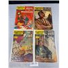 Image 1 : Lot of 4 1950s Classic Illustrated Comics On Board in Bag