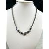 Image 5 : 3 Black Alaskan Diamond Hemetite Necklaces