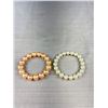 Image 4 : Variety Large Beads + Pearls Bracelets