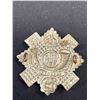 Image 3 : BOAs Military Original Highland Light Infantry Cap Badge Assaye Hil.