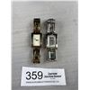 Image 1 : 2 Stainless Steel Ladies Quartz Watches, Marked Michael Hill + Guess Batteries Required