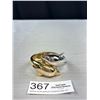 Image 1 : Vintage Hinged Gold and Silver Cuff Bangle Dolphins Very Nice