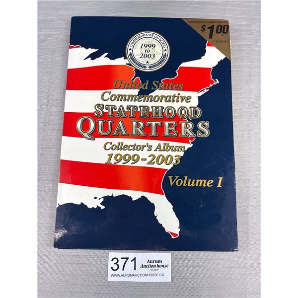 United States Statehood Quarter Book Full + Extra Quarters