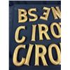 Image 2 : Nice Lot of Vintage Gold Painted Over Wood Letters