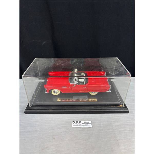 1/18th Scale 1955 T-Bird in Museum Case