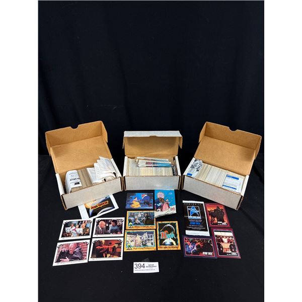 Lot of 3 Boxes of Trading Cards, Star Trek II,1 Hook + 2 Beauty of The Beast and Alien Nation