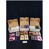 Image 1 : Lot of 3 Boxes of Trading Cards, Misc, 2 Sets of Dino Attack and Rock Star Concert Cards