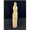 Image 3 : Nice 16" Tall Carved Figure Shou Lao Chinese God of Longevity