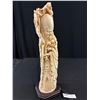 Image 5 : Nice 16" Tall Carved Figure Shou Lao Chinese God of Longevity