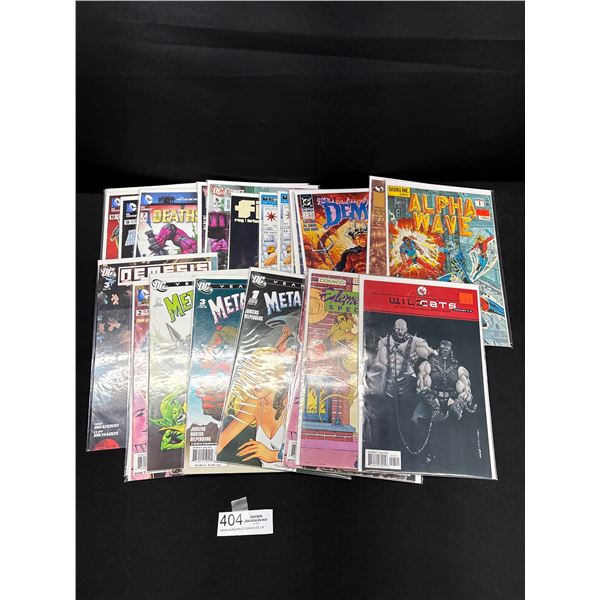 Lot of 25 Comics on Board in Bag