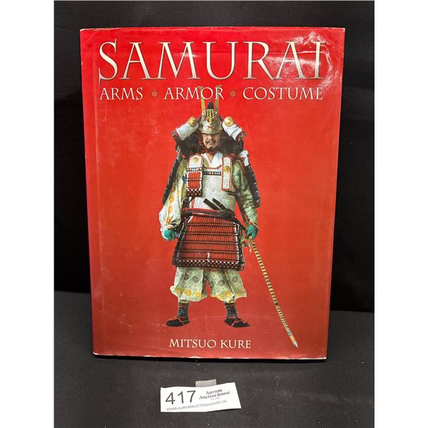 Samurai Arms, Armor, Costume Book by Mitsuo Kure