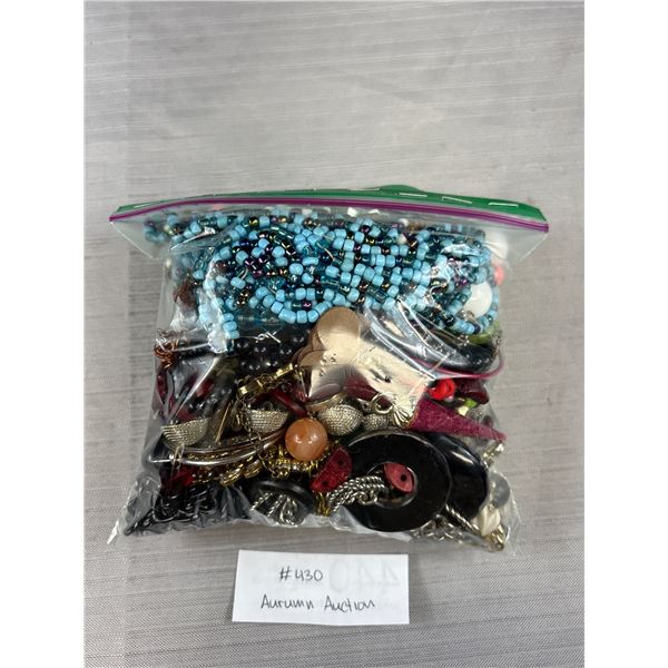 1 Bag of Variety Jewelry + Parts