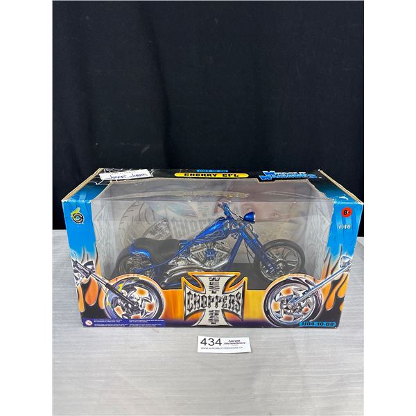 Muscle Machines West Coast Choppers Diecast Motorcycle In Box