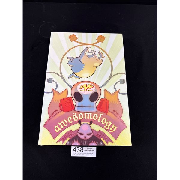 PVP Awesomology Deluxe Hard Cover Number 1 Still Sealed In Box