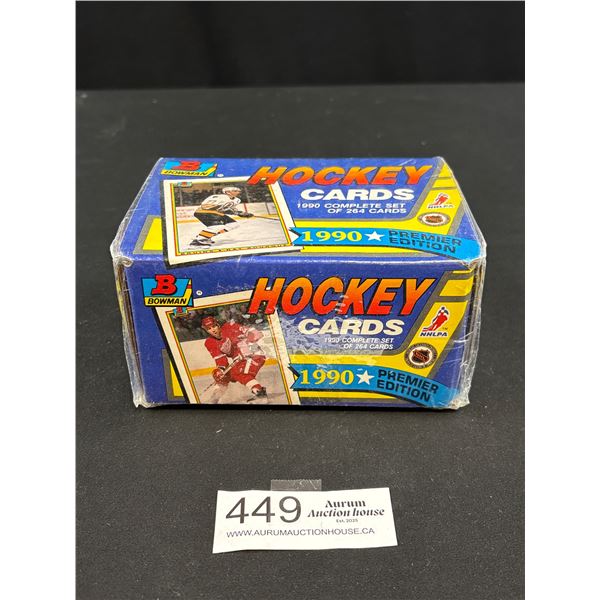 Sealed 1990 Premier Edition NHL Bowman Trading Cards