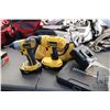 Image 1 : DeWalt 18 volt drill and impact driver with charger and assorted drill bits