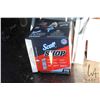 Image 3 : Seletion of garage cleaning supplies and lubricants, a partial can of window foam, a partial box of 