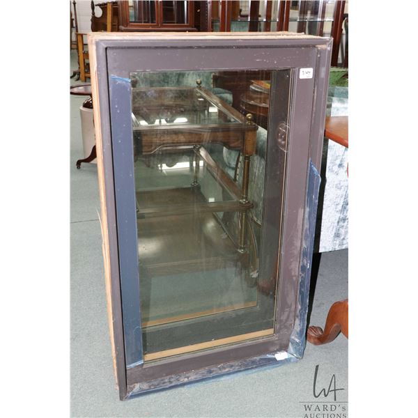 2 Black aluminum clad windows 23-1/2"x39-1/2"x5-3/4"