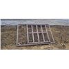 Image 1 : Heavy Duty corral gate with frame, 82" x 57"