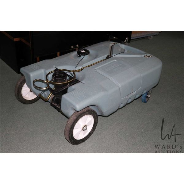 Tote and Stor 25 gallon portable waste water tank